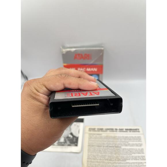 Ms. Pac-Man (Atari 2600, 1988) Game, Box & Manual - CIB CX 2675 - Picture 5 of 13